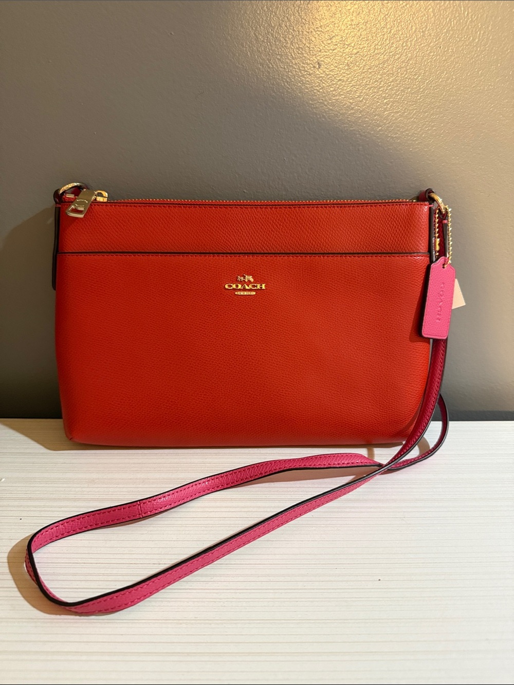 Coach East West Pop Up Pouch Crossbody